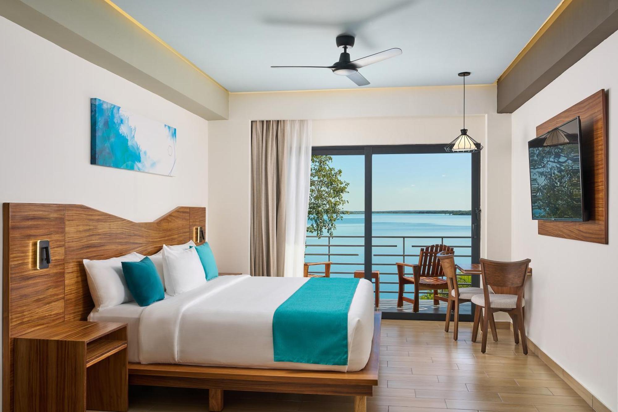 Cristalino Lagoon Front Hotel, Restaurant & Spa 巴卡拉尔 外观 照片
